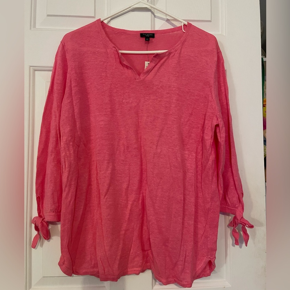 Talbots womenās long sleeve petite tee